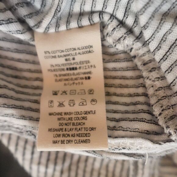 Free People We the Free Striped Off Shoulder Top Medium - Picture 8 of 8